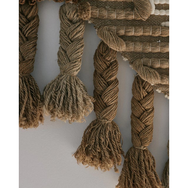 1960s 1960s Mid-Century Fiber Art For Sale - Image 5 of 11