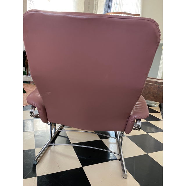 1980s Eagle Chaise Lounge for Dux by Kenneth Bergenblad For Sale - Image 9 of 12