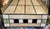 Glass Vintage Arts and Crafts Style Stained Glass Lampshade For Sale - Image 7 of 9