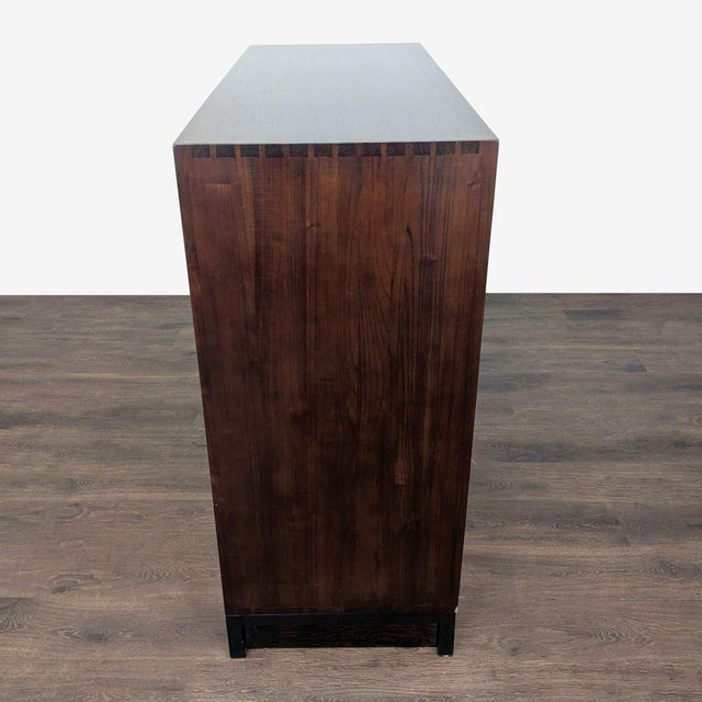 Wood Room & Board by Maria Yee Sukiya Solid Wood Secretary Desk With Storage For Sale - Image 7 of 9