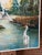 Vintage Old Florida Egret Landscape Painting by Debra Pate Daniels For Sale - Image 10 of 11