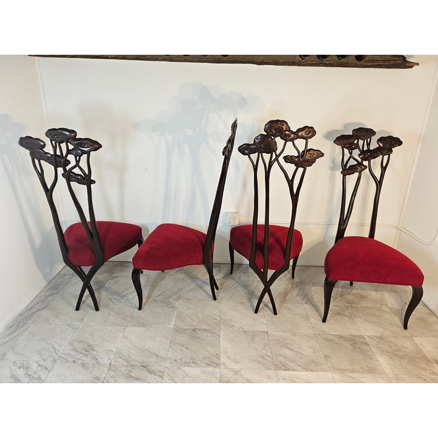 Christopher Guy Chairs - Set of 4 For Sale - Image 10 of 13