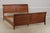 Modern Ethan Allen Avenue King Size Cherry Modern Sleigh Bed For Sale - Image 3 of 16