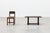 Rustic Dark Oak Coffee Table with Spiral‑Turned Trestle Legs, France, 1915 For Sale - Image 3 of 13