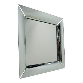 Philippe Starck for Fiam Caadre Square Mirror 41" For Sale