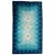 Blue Mid-Century Italian Blue and White Virgin Wool Rug from Samit Borgosesia, 1970s For Sale - Image 8 of 8