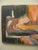 Mid Century Modern Impressionist Nude Holding Painting For Sale In Los Angeles - Image 6 of 12