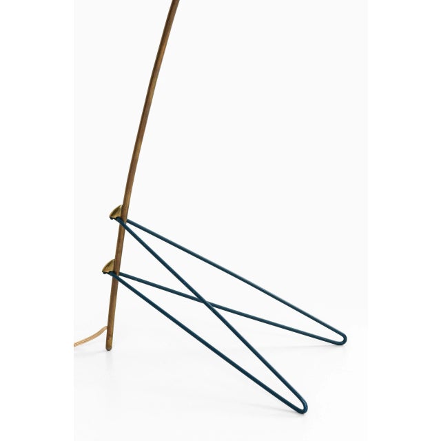 Very rare floor lamp designed by Louis Kalff. Produced by Philips in Germany. This piece is attributed to the mentioned...