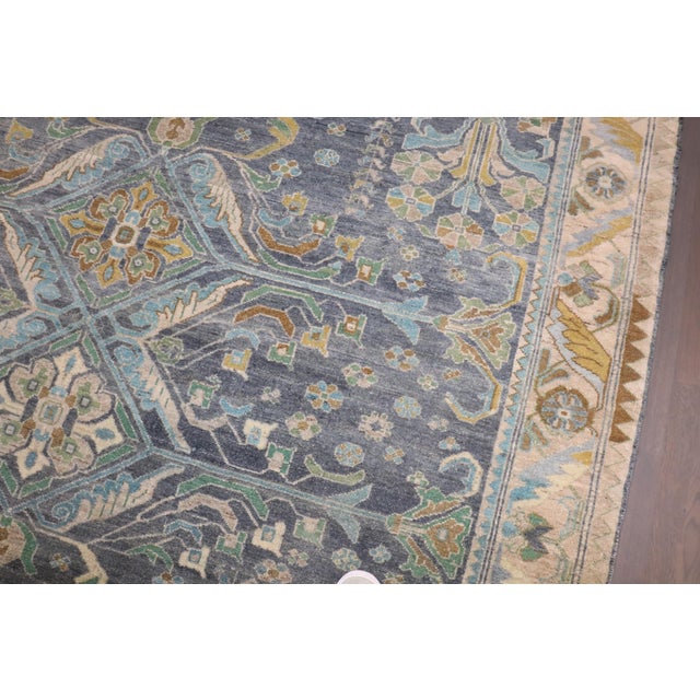 Early 20th Century Zabihi Collection Northwest Persian Square Room Size Rug For Sale - Image 5 of 9