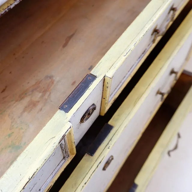 Antique Italian Chest of Drawers with Marble Top, 1800s For Sale - Image 9 of 16