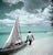 Jamaica Boat by Toni Frissell Local sailboats on the turquoise waters of the sea in Jamaica, 1948. (Photo by Toni...