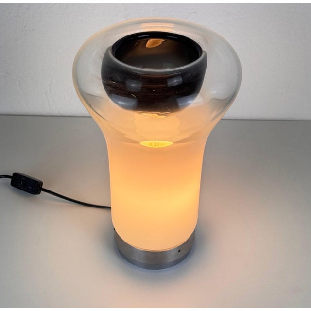 Artemide Early Edition Saffo Table Lamp by Angelo Mangiarotti for Artemide, Italy, 1967 For Sale - Image 4 of 11