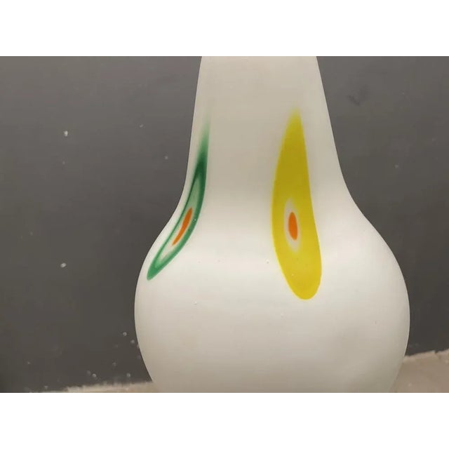 Italian Opaline Glass Light Pendant, 1950s For Sale - Image 4 of 7