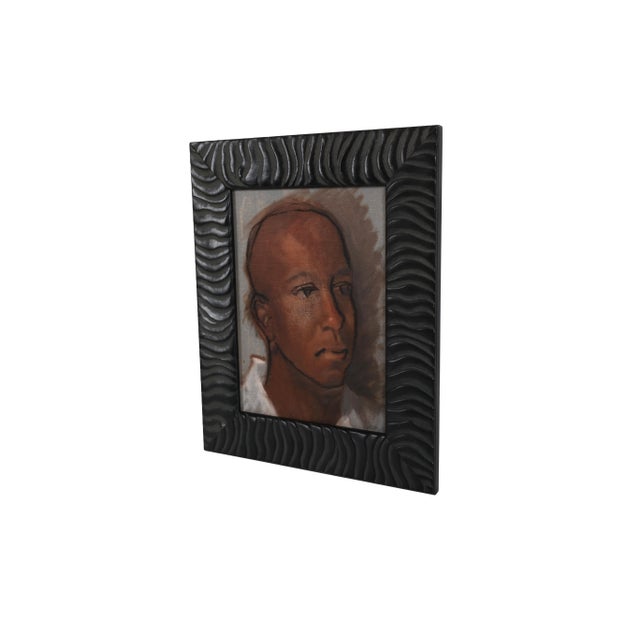 African Portrait of a Man - Original Signed Artwork For Sale - Image 3 of 8
