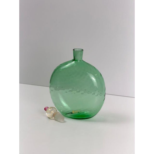 Rococo Murano Glass Decanter by Maurizio Albarelli for Cenedese & Albarelli, 1970s For Sale - Image 3 of 10