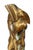 Monumental Abstract Bronze Sculpture by Richard Fishman, mounted on a black mica base. Measurments Overall: 15" x 15" 71"H...