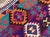 Purple Colorfull Bohemian Kilim - 37" X 50" For Sale - Image 8 of 11