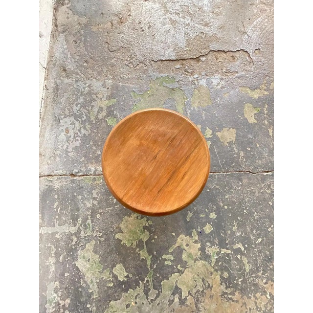1950's Vintage ‘Berger’ Low Stool, Attributed to Charlotte Perriand For Sale - Image 10 of 15