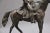 A lovely quality 19th Century French bronze of Napoleon on horseback standing on a moulded bronze plinth terminating on a...