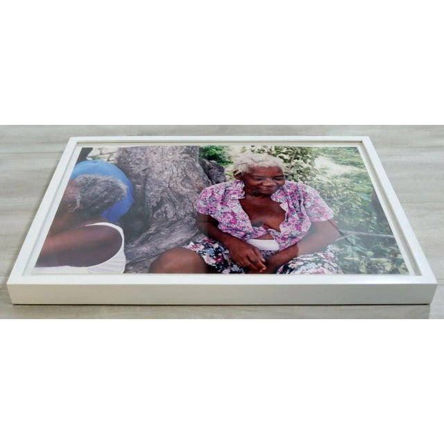 Photorealism Late 20th Century Haiti Elderly Woman Photograph Chantal James For Sale - Image 3 of 4