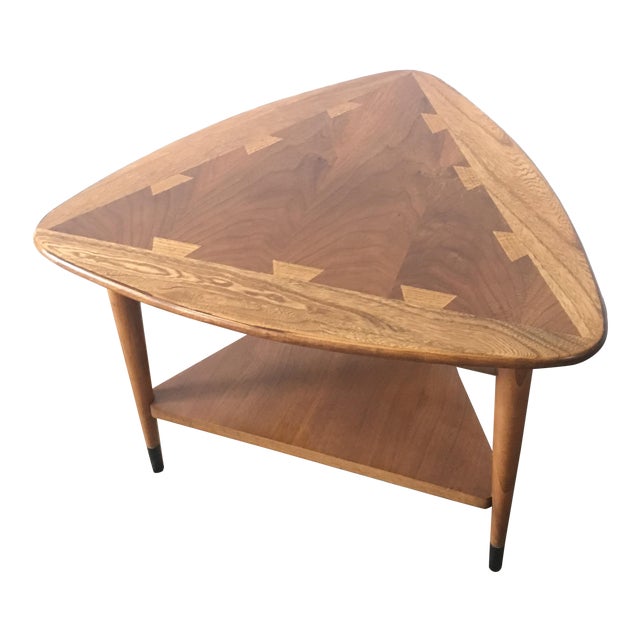 Lane Acclaim Guitar Pick Triangle Side Table Chairish