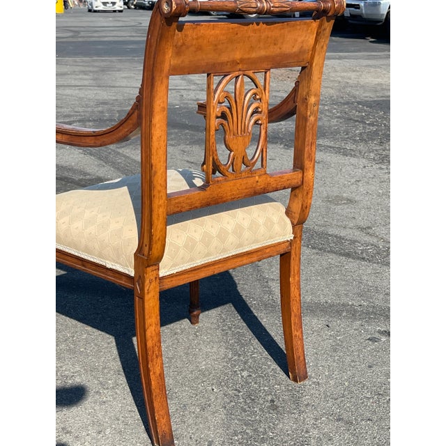 Pair of Antique French Directoire Chairs For Sale - Image 10 of 12