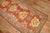 Folk Art Antique Zabihi Collection Oushak Small Runner - 3'1" x 6'4" For Sale - Image 3 of 9