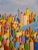 Antonio Bencich, Panorama of the Metropolis, 2002, Oil on Canvas For Sale - Image 6 of 12