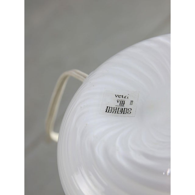 Small Vintage Swirl Table Lamp in Murano Glass, 1970s For Sale - Image 13 of 18