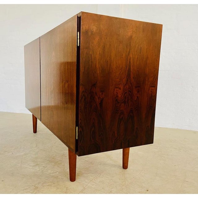 Vintage Danish Rosewood Sideboard by Gunni Omann, 1960s For Sale - Image 10 of 18