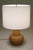 1960s Sublime Atomic Modern Rattan Wicker Basket Weave Chimney Brass Table Lamp For Sale In Los Angeles - Image 6 of 9