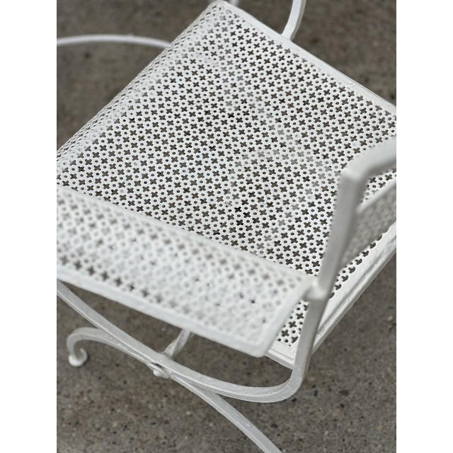 Wrought Iron Garden Set from Maison Jansen, 1960s, Set of 5 For Sale - Image 12 of 18