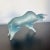 Murano 1960s Murano Art Glass Blue Satin Bull Figure Sculpture For Sale - Image 4 of 9