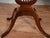 Wood 1940s Mersman Duncan Phyfe Style Mahogany Lyre Base Pair of Side Tables / End Tables For Sale - Image 7 of 15