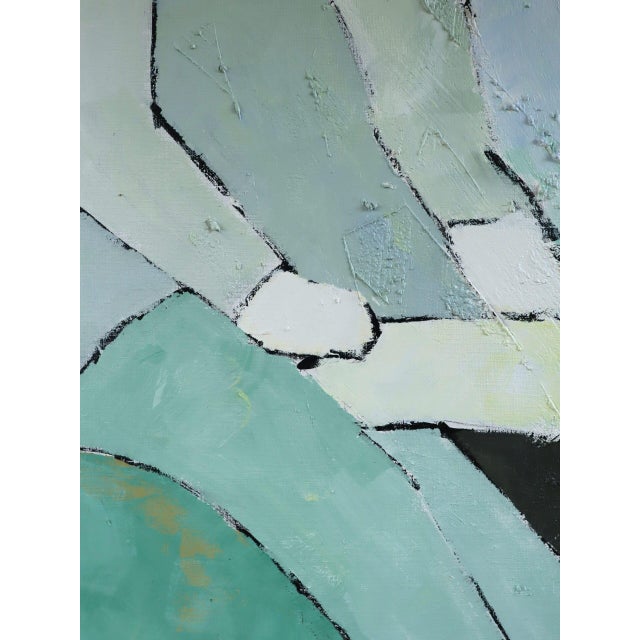 Mid-Century Modern 'Afternoon Lesson' Expressive Figurative Oil Painting by Swedish Artist Hans Osswald (1919-1983), Framed For Sale - Image 12 of 13