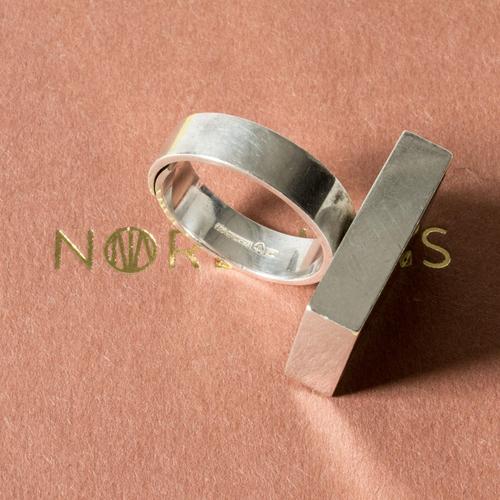 Silver and Carnelian Ring by Elis Kauppi, 1960s For Sale - Image 6 of 7