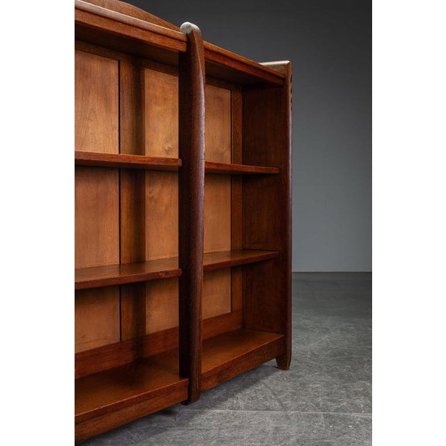 Wood Amsterdam School Shelving Unit, 1920s For Sale - Image 7 of 16