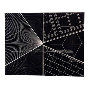 Zeke Berman, 1991 "Gate" Signed Silver Gelatin Print Photograph, 1991