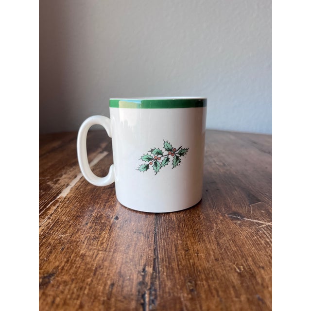 Spode Late 20th Century Spode Christmas Tree Pattern Mug For Sale - Image 4 of 4
