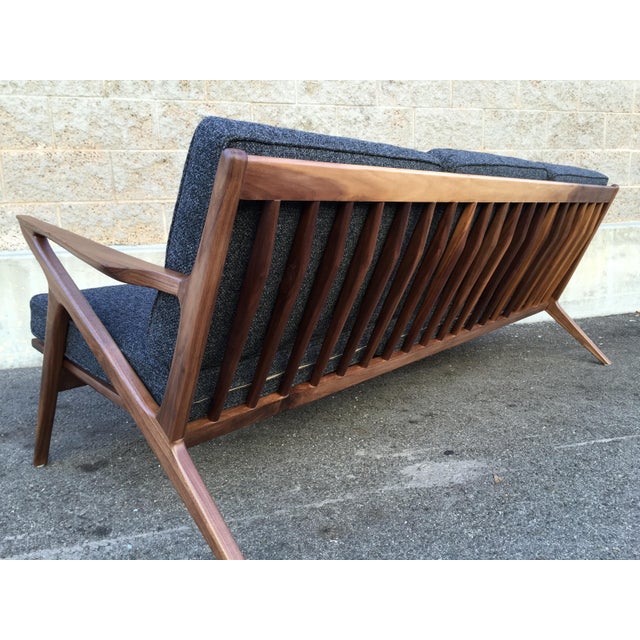 MidCentury Custom "Z" Style Sofa Chairish