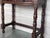 Wood Early 20th Century Spanish Console Table With 2 Drawers and Turned Legs For Sale - Image 7 of 9