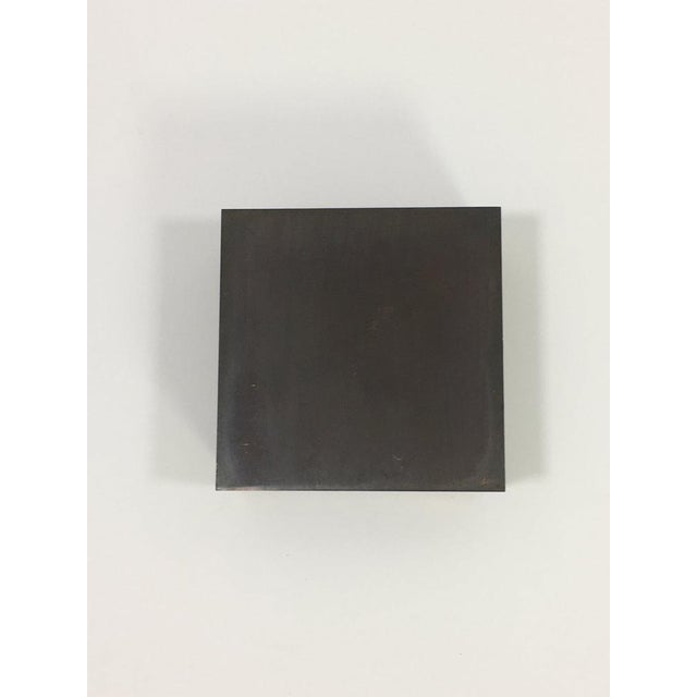 Mid-Century Bronze Cigarette Box, 1970s For Sale - Image 9 of 10