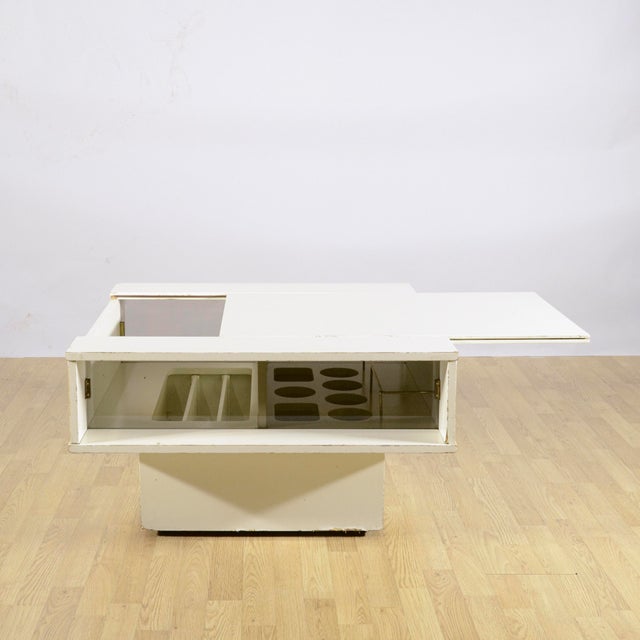 Bar Cabinet with Central Sliding Door, 1970s For Sale - Image 18 of 18