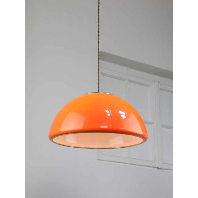 Space Age Cabras Pendant Lamp by Luigi Massoni for Guzzini, 1960s For Sale - Image 14 of 14