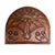 Wood Vintage Hand-Carved Folding Wooden Mancala Style Game Board With Figural Relief For Sale - Image 7 of 8