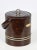 Amazing mid-century plastic Italian ice bucket with faux briar effect. This fantastic item was designed in Italy during...