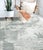 2020s 6x9 Versatile Freya Gray Silver Abstract Contemporary Handmade Wool Carpet Rug For Sale - Image 5 of 11
