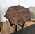 Antique Italian Hexagonal Walnut Side Table with Bobbin Turned Legs, 1890s For Sale - Image 10 of 11