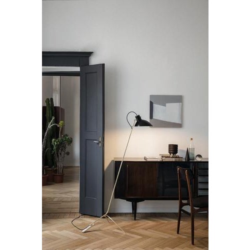 White and Black VV Cinquanta Floor Lamp by Vittoriano Viganò for Astep For Sale - Image 10 of 15