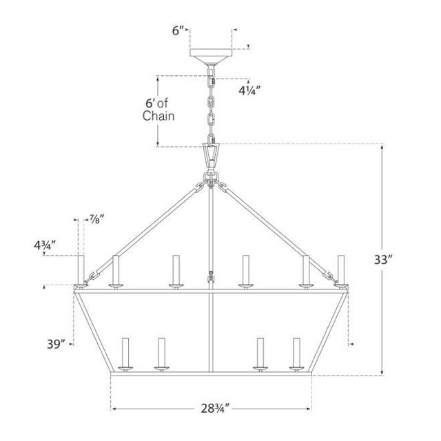 Transitional Chapman & Myers for Visual Comfort Signature Darlana Large Two-Tiered Ring Chandelier in Gilded Iron For Sale - Image 3 of 3